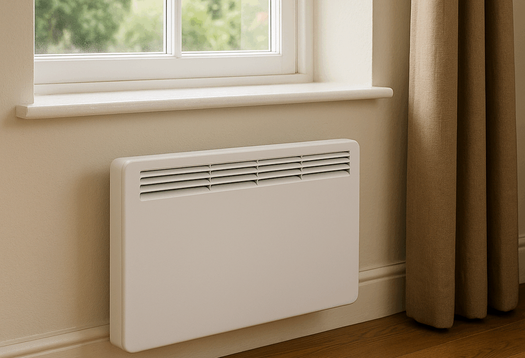 Radiateur basse consommation dans un salon